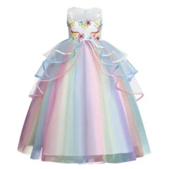 Robe Princesse Licorne Fille -Princesse Magique Cosplay Boutique Costume princesse licorne 1