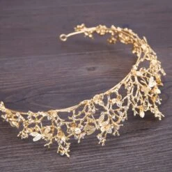 Couronne Déesse 7 Couronne Déesse -Princesse Magique Cosplay Boutique Couronne diad me de mariage Vintage faite la main en cristal strass accessoires pour cheveux de 3