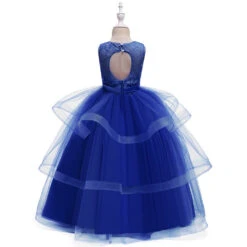 Robe Princesse Bleu Fille -Princesse Magique Cosplay Boutique H70e2bab37d6946608c95c1f46681a3e1W 1