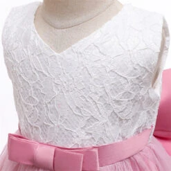 Robe Baptême Dentelle Bébé Fille -Princesse Magique Cosplay Boutique H70fe4b9f5d5f448a87592301b0c7590fZ 1