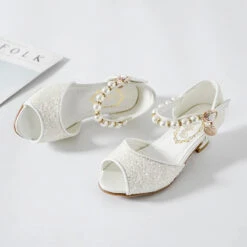 Chaussures Demoiselle D'Honneur Fille -Princesse Magique Cosplay Boutique HTB1PlWZQwHqK1RjSZFgq6y7JXXaD