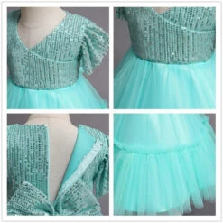 Robe Cérémonie Bébé Vert -Princesse Magique Cosplay Boutique Hc5b5fceaf4714ed3b105decd210b565bS 1