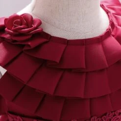 Robe Cérémonie Bébé Bordeaux -Princesse Magique Cosplay Boutique Hdf012b1f18804f16a6155c935041bb8b8 1