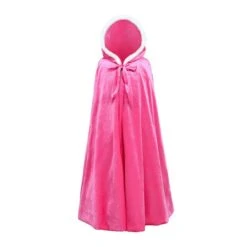 Robe De Chambre Fille Princesse 9 Robe De Chambre Fille Princesse -Princesse Magique Cosplay Boutique Manteau capuche en flanelle pour fille tenue de f te princesse Costume d halloween Elsa Anna.jpg 640x640 1