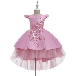 Robe Princesse Rose Fille -Princesse Magique Cosplay Boutique ParureRose