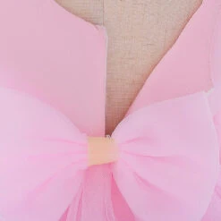 Déguisement Princesse Rose Petite Fille -Princesse Magique Cosplay Boutique Robe de princesse licorne pour filles en dentelle motif arc en ciel motif Floral robes de 2 1