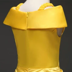 Robe Princesse Fille Jaune -Princesse Magique Cosplay Boutique Robefillejaune