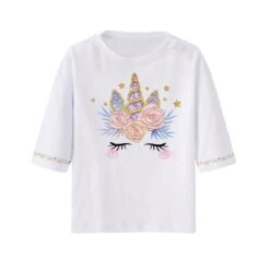 Stickers Licorne Paillette -Princesse Magique Cosplay Boutique autocollant licorne paillette