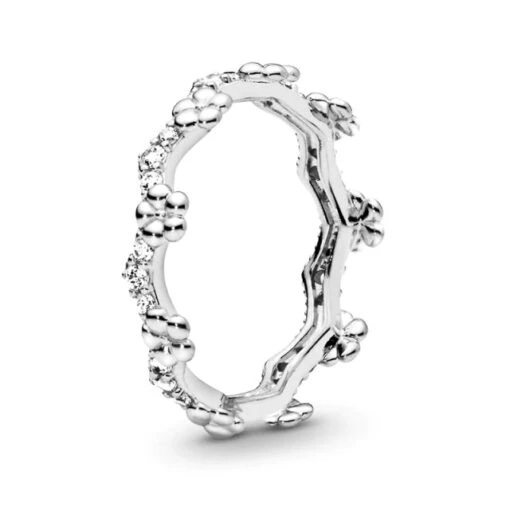 Bague Couronne Fleur
