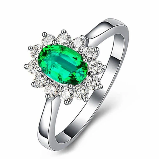 Bague Émeraude Mariage