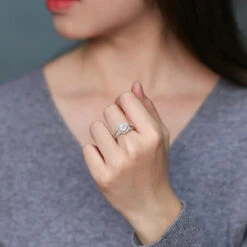 Bague Fiançailles Princesse -Princesse Magique Cosplay Boutique bague fiancaille princesse argent