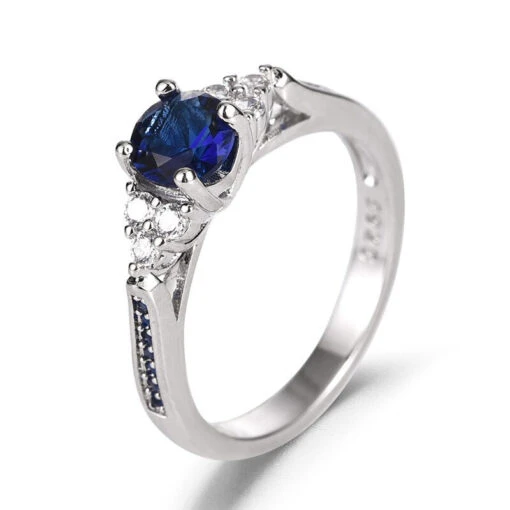 Bague Saphir Princesse