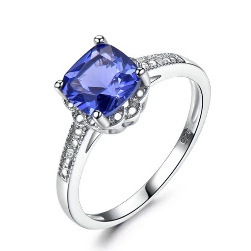 Bague Saphir Taille Princesse