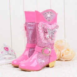 Bottes Princesse Fille 7 Bottes Princesse Fille -Princesse Magique Cosplay Boutique botte princesse enfant