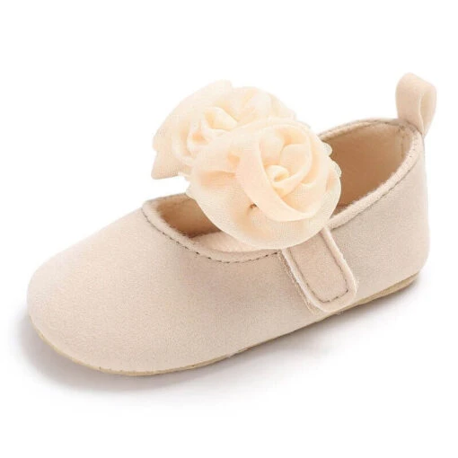 Chaussure Baptême Fille Ivoire