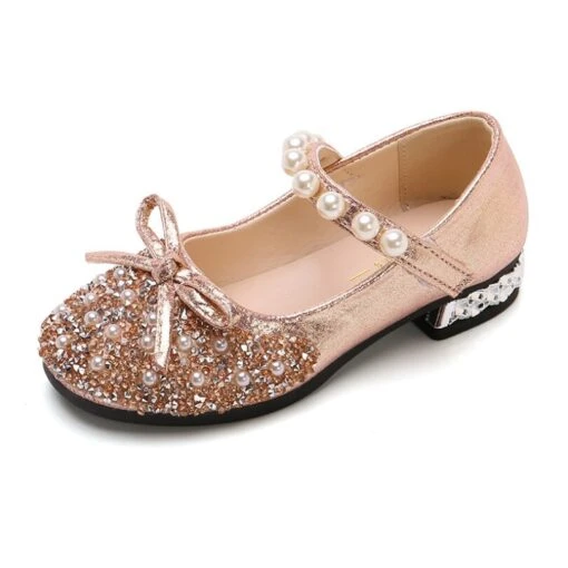 Chaussure Cérémonie Fille Dorée