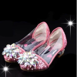 Chaussure Princesse Fille Plastique -Princesse Magique Cosplay Boutique chaussure fille plastique
