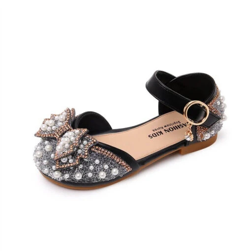 Chaussure Noir Brillante Fille