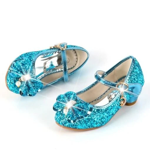 Chaussures Princesse Bleu