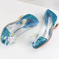 Chaussures Princesse Cendrillon -Princesse Magique Cosplay Boutique chaussures cendrillon 1