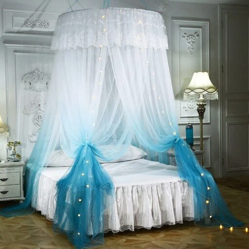 Ciel De Lit Fille Bleu