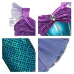 Robe Princesse Ariel -Princesse Magique Cosplay Boutique costume ariel 1