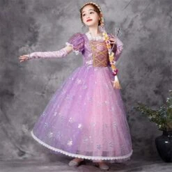 Robe Princesse Rose Paillette 7 Robe Princesse Rose Paillette -Princesse Magique Cosplay Boutique costume princesse rose paillette