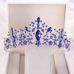 Couronne Bleu Roi 5 Couronne Bleu Roi -Princesse Magique Cosplay Boutique couronne bleu roi