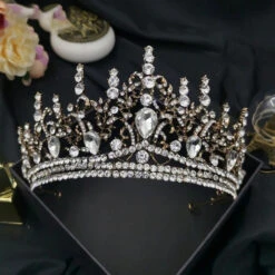 Couronne Mariage Argent 5 Couronne Mariage Argent -Princesse Magique Cosplay Boutique couronne femme argent