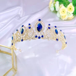 Couronne Saphir 5 Couronne Saphir -Princesse Magique Cosplay Boutique couronne joyau saphir
