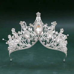 Couronne Argentée -Princesse Magique Cosplay Boutique couronne mariee argent 1