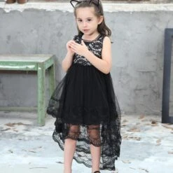 Robe De Princesse Noire -Princesse Magique Cosplay Boutique deguisement princesse noir