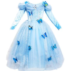Robe Princesse Avec Papillon -Princesse Magique Cosplay Boutique deguisement princesse papillon