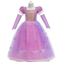 Robe Princesse Rose Paillette 6 Robe Princesse Rose Paillette -Princesse Magique Cosplay Boutique deguisement princesse rose paillette