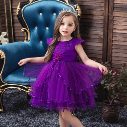 Déguisement Robe Princesse Violette