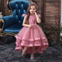 Robe Princesse Rose Gold -Princesse Magique Cosplay Boutique deguisement rose gold