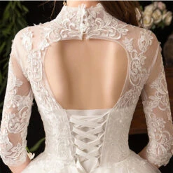 Robe De Cérémonie Mariage Femme -Princesse Magique Cosplay Boutique dos 1