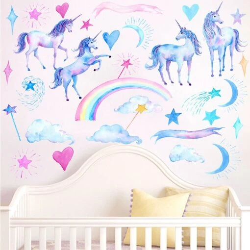 Grand Stickers Licorne