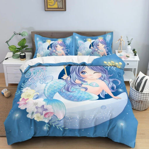 Housse De Couette Petite Sirène