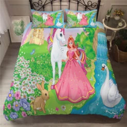 Housse De Couette Princesse Licorne