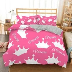 Housse De Couette Princesse Rose