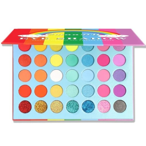 Palette Maquillage Arc En Ciel