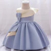 Robe Mariage Bébé Bleu