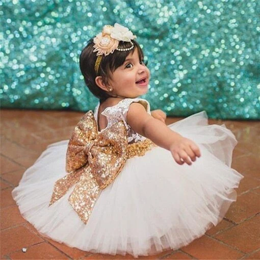 Robe Bébé En Tulle