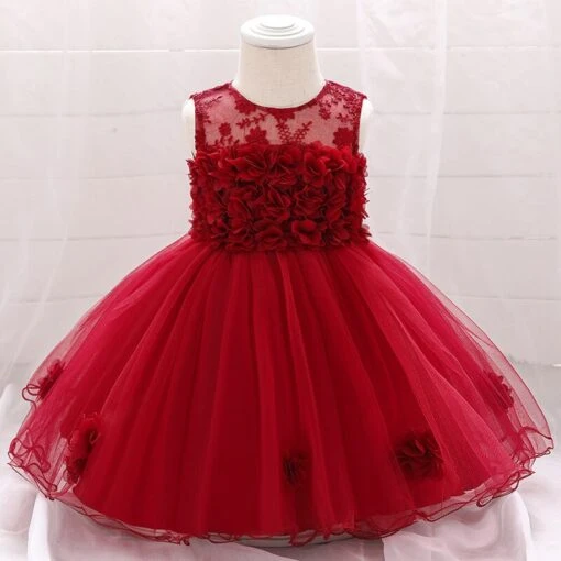 Robe Bébé Fleurie