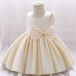 Robe Bébé Mariage Beige -Princesse Magique Cosplay Boutique robe bebe mariage