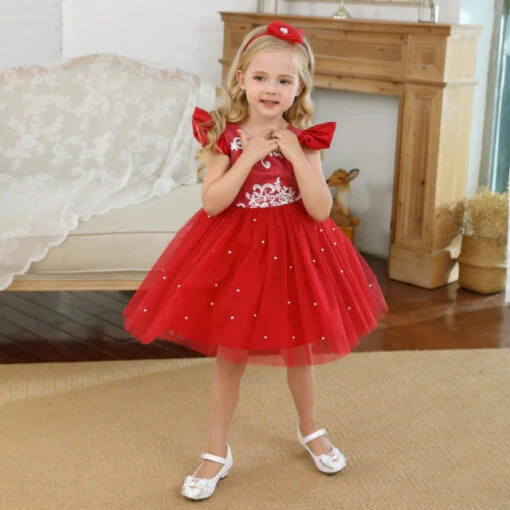 Robe Bébé Noël Fille