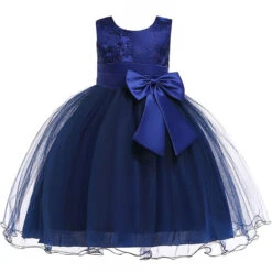 Robe Bleu Roi Fille -Princesse Magique Cosplay Boutique robe bleue roi