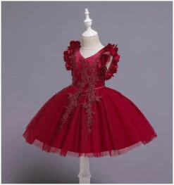 Robe De Princesse Brodée -Princesse Magique Cosplay Boutique robe brodee fille