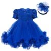 Robe Cérémonie Bébé Bleu